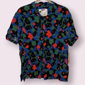 Target Latino Heritage Month Unisex Floral button down shirt